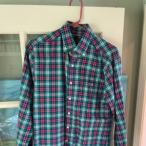 Vineyard Vines Men’s Tucker SlimFit LS Shirt Sz S